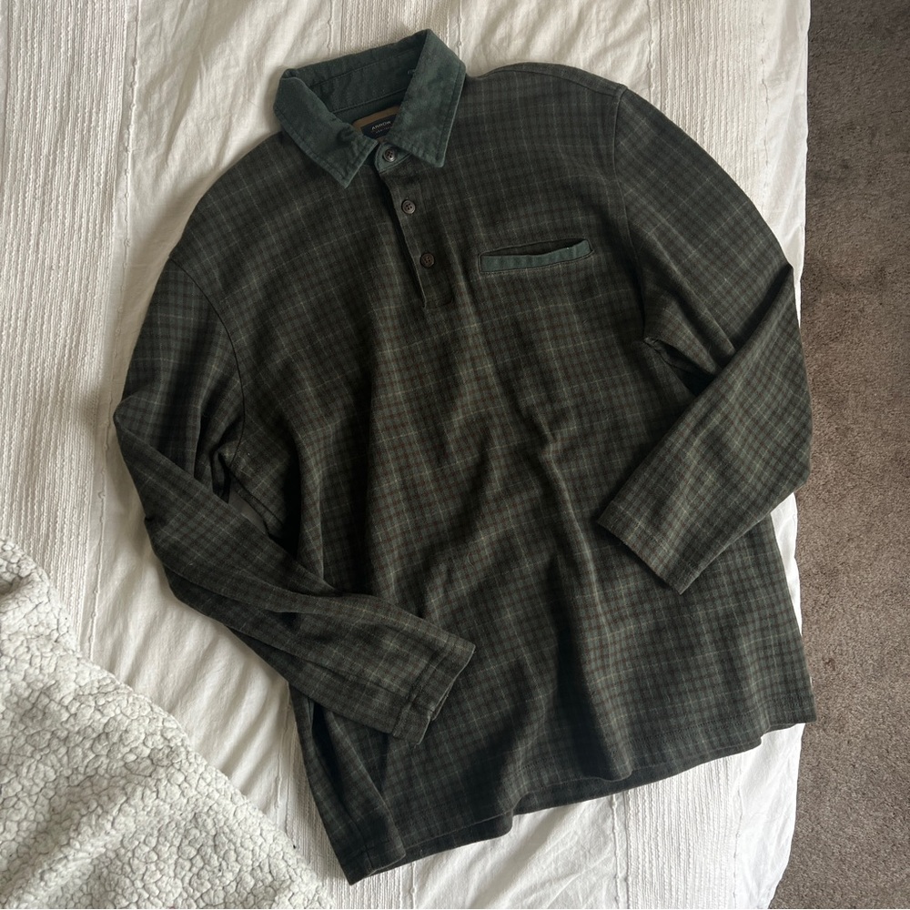 Arrow 1851 Long Sleeve Jaspe Polo